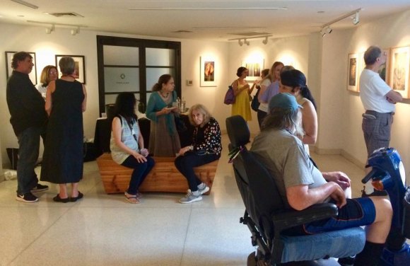 Roosevelt Island Year in Pictures, 2018: Part Two RIVAA hosted the opening of its final show in the Octagon Gallery.